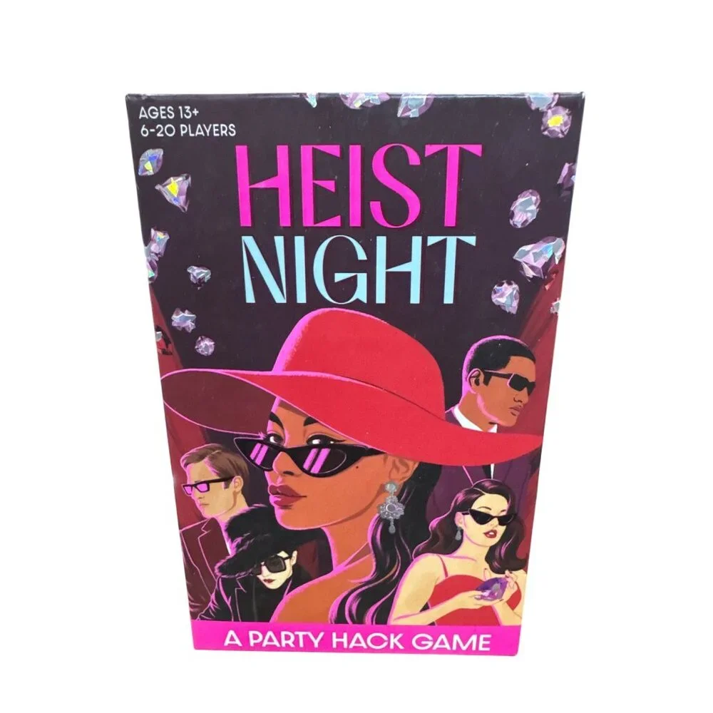 Heist Night A Party Hack Game Ages 13+ 6-20 Players Funko Boxed Party Game For G